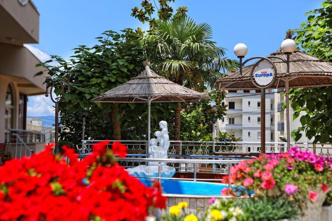 Hotel Europa Vlorë Exterior foto